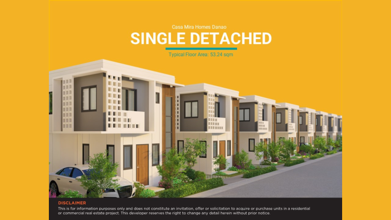 Single Detached Casa Mira Homes Danao - Brgy. Guinsay, Danao City, Cebu